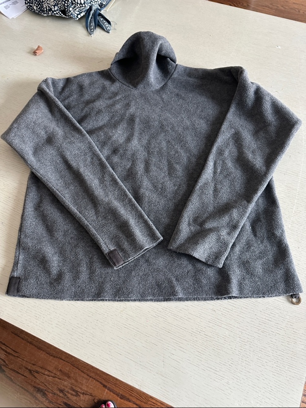 Women's Gray Turtleneck Pullover Sweater